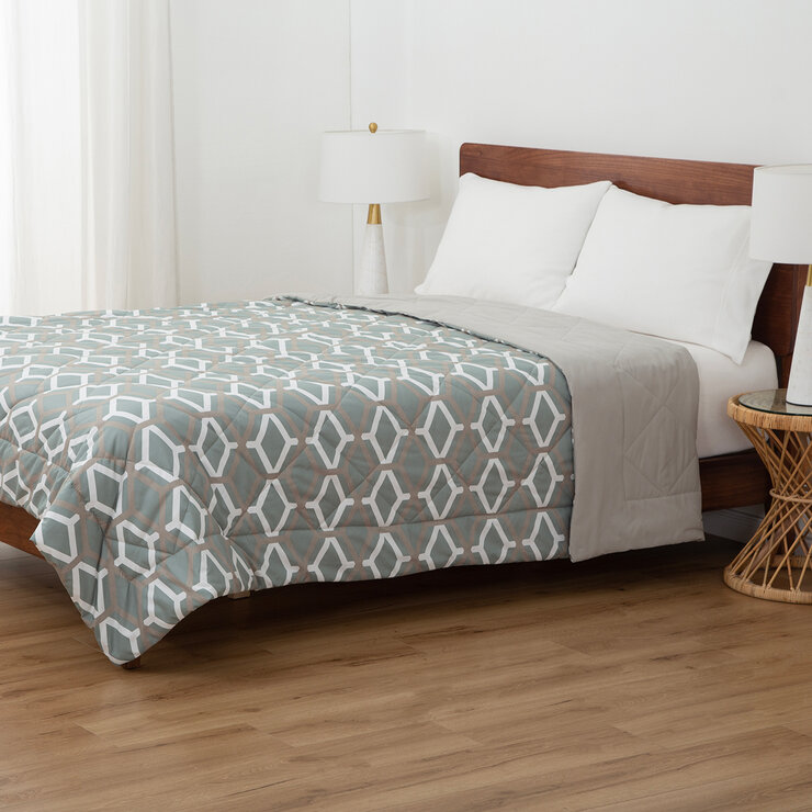 Berkshire Life Cobija Reversible Acolchonada Tamaño Queen — Imagen 2 de 4