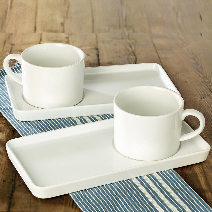 Signature Housewares Incorporated Juego de Tazas y Platos — Imagen 1 de 4
