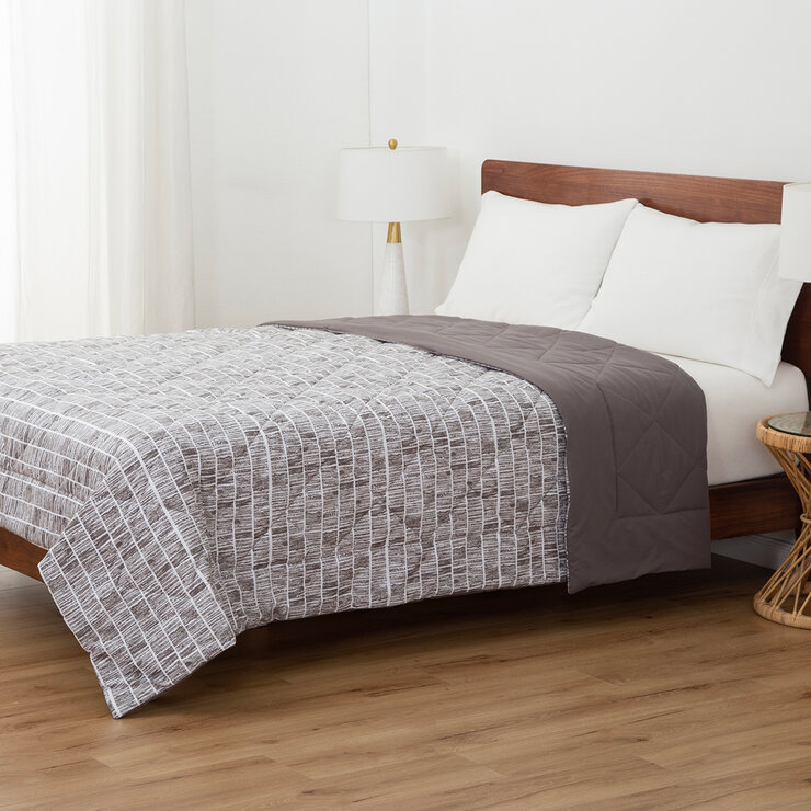Berkshire Life Cobija Reversible Acolchonada Tamaño Queen — Imagen 1 de 4