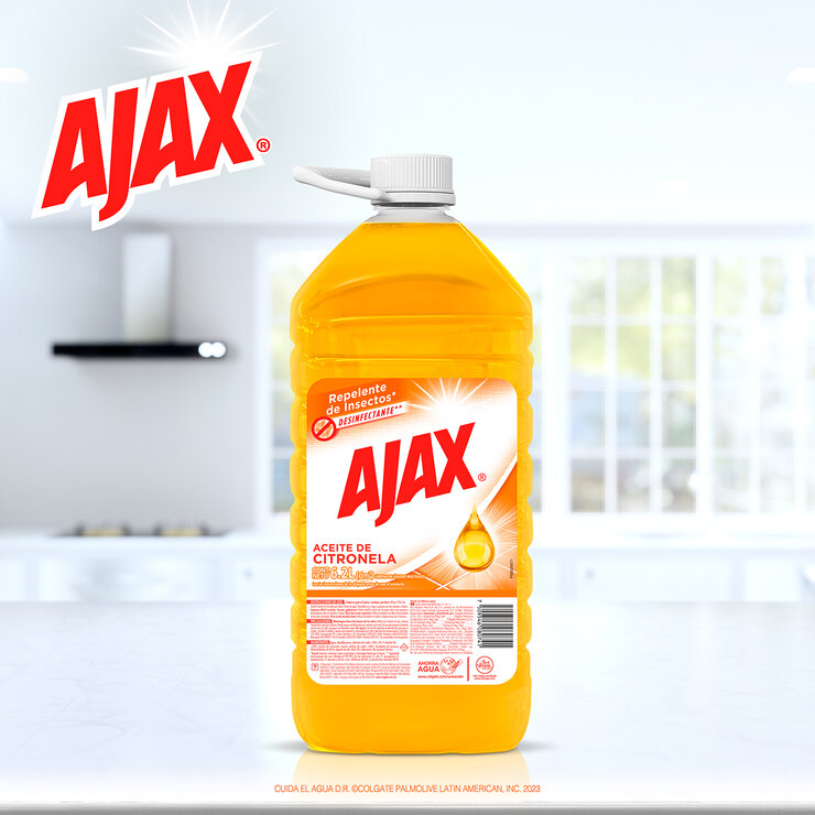 Ajax Aceite de Citronela Limpiador Líquido 6.2 l — Imagen 2 de 4
