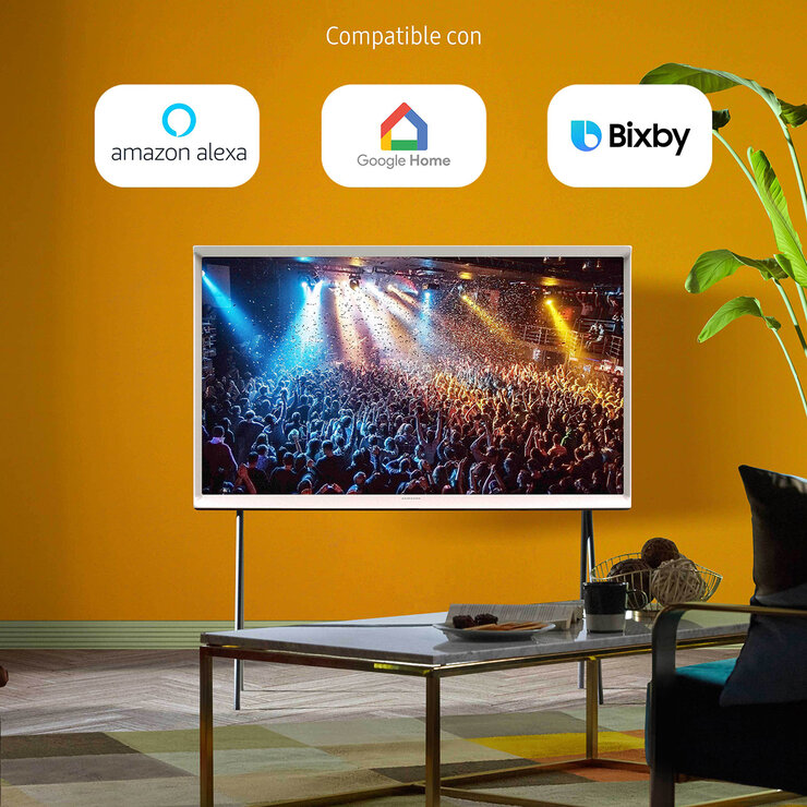 Samsung 43" Pantalla QLED The Serif 4K UHD Smart TV — Imagen 3 de 4