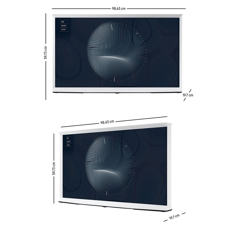 Samsung 43" Pantalla QLED The Serif 4K UHD Smart TV — Imagen 4 de 4