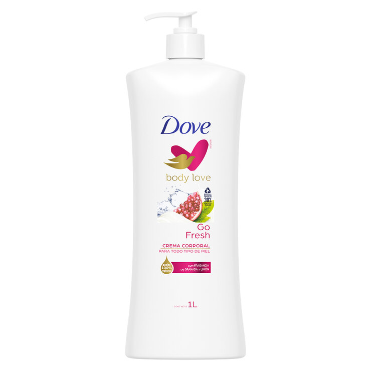Dove Crema Corporal con Granada y Limón de 1l — Imagen 1 de 4