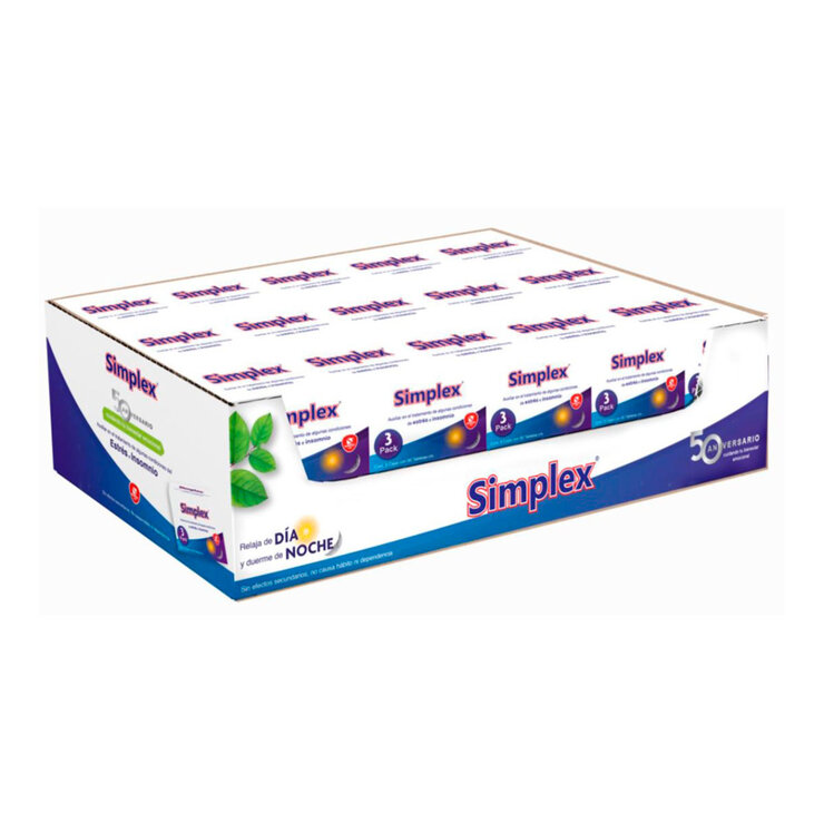 Simplex 3 paquetes de 60 tabletas c/u — Imagen 2 de 4