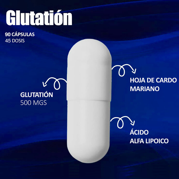 5H8 Glutatión con Cardo Mariano y Ácido Alfa Lipoico 90 Cápsulas — Imagen 4 de 4