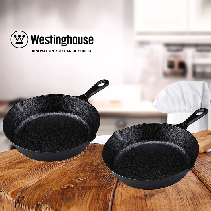 Sartén de Hierro Forjado Antiadherente 20 cm, 2 piezas, Westinghouse — Imagen 1 de 3