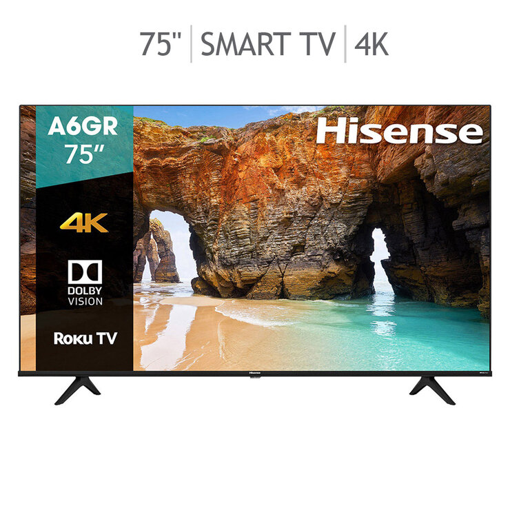 Hisense Pantalla 75" 4K UHD Smart TV — Imagen 1 de 4