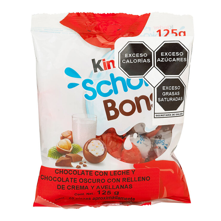 Kinder Chocolates Rellenos de Crema de Avellana 125 g — Imagen 1 de 3