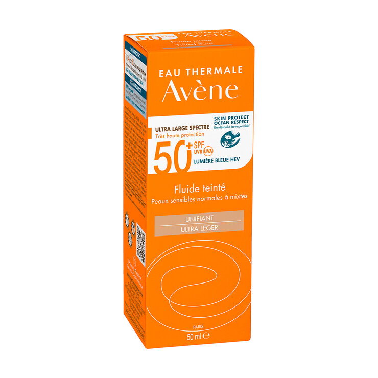 Avene Maticante Fluido Solar con Color FPS 50+ 50ml — Imagen 2 de 3