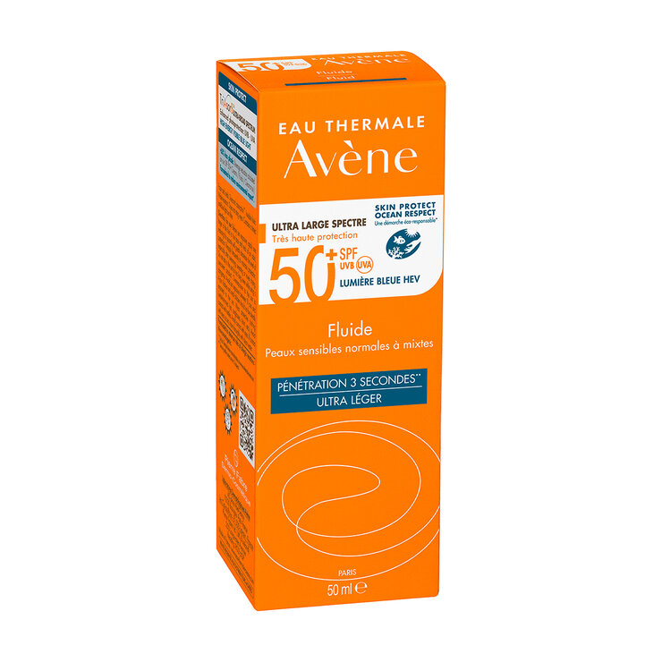 Avene Fluido Solar FPS 50+ 50ml — Imagen 3 de 3