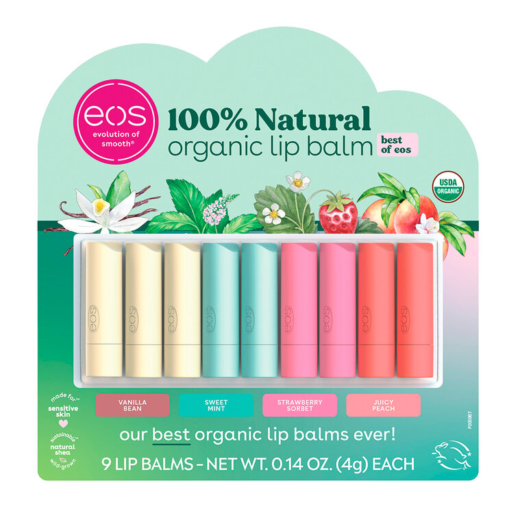Eos Balsamo para labios Sticks 9 Pz — Imagen 1 de 3