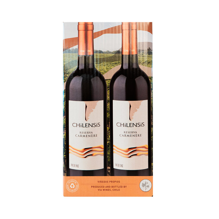 Vino Tinto Chilensis Reserva 4/750ml  — Imagen 4 de 4