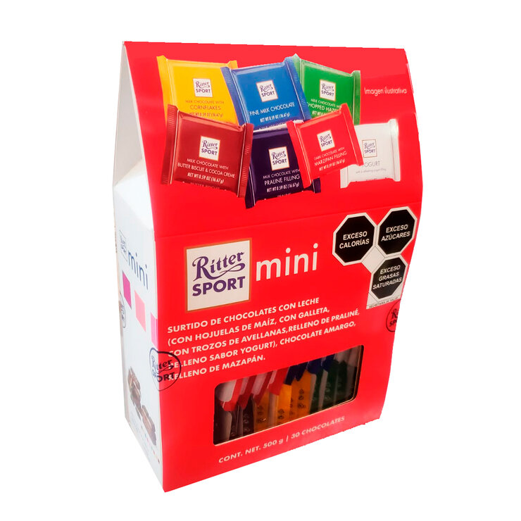 Ritter Sport Surtido de Chocolates con Leche 500 g — Imagen 3 de 4