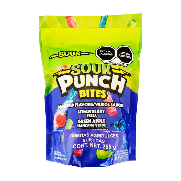 Sour Punch Surtido de Gomitas Agridulces 2 pzas de 255 g — Imagen 1 de 4