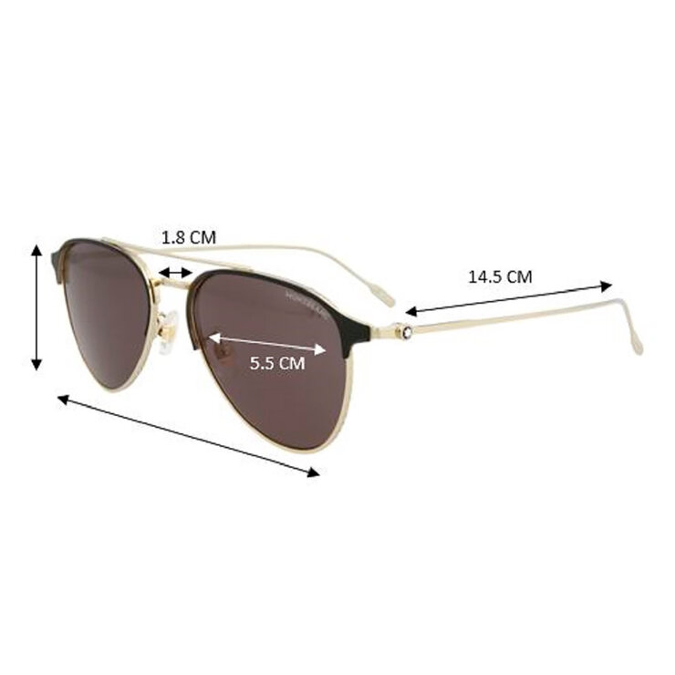 Montblanc MB0190S Lentes de Sol — Imagen 2 de 4