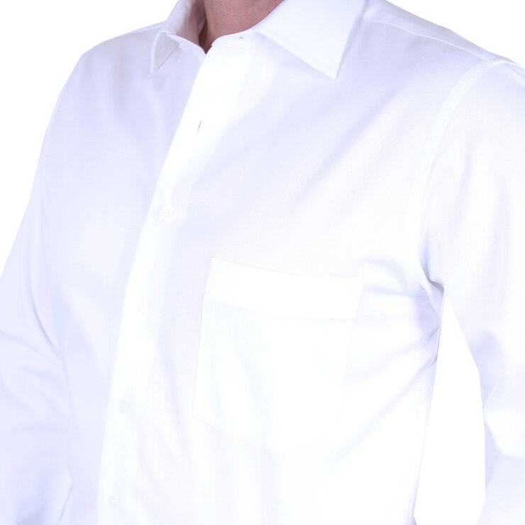 Emporio Colombo, Camisa de Vestir para Caballero, Corte Slim y/o Regular, Color Blanco — Imagen 2 de 3