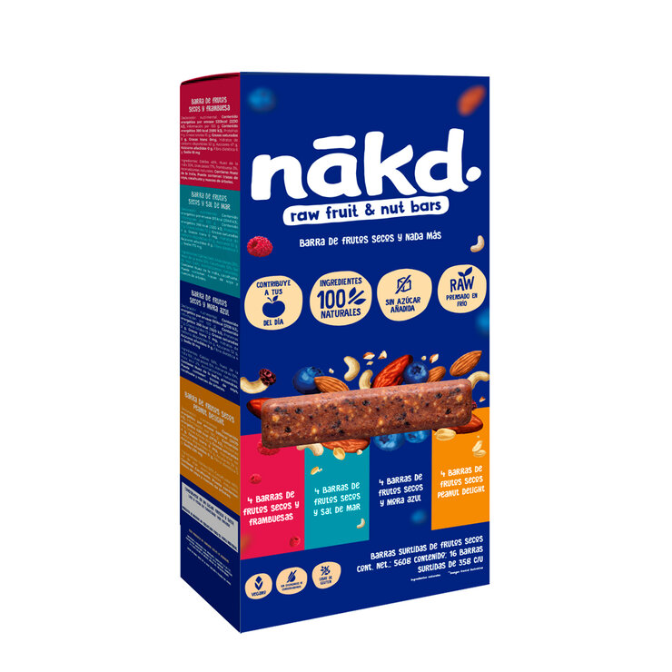 Nakd Barras de Frutos Secos 16 pzas de 35 g — Imagen 2 de 4