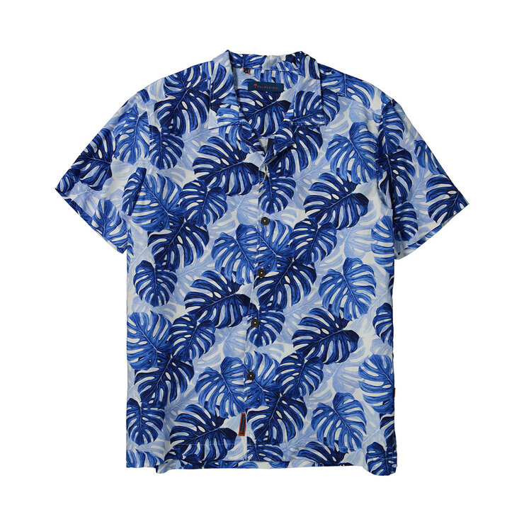 Palmerino, Camisa de Lino Manga Corta, Para Hombre, Estampado Sullivan, Modelo Luau, Varias Tallas — Imagen 1 de 2
