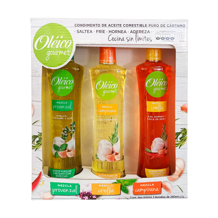 Aceite Oleico Gourmet Kit 280 ml — Imagen 1 de 3