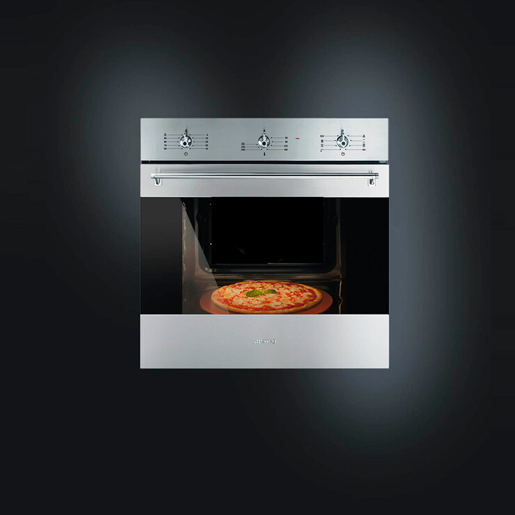 Smeg Combo microondas de empotre 60 cm y horno de empotre 60cm — Imagen 2 de 4