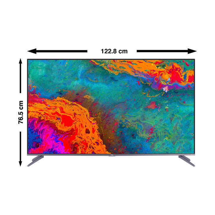 TCL Pantalla 55" QLED 4K UHD Smart TV — Imagen 3 de 4