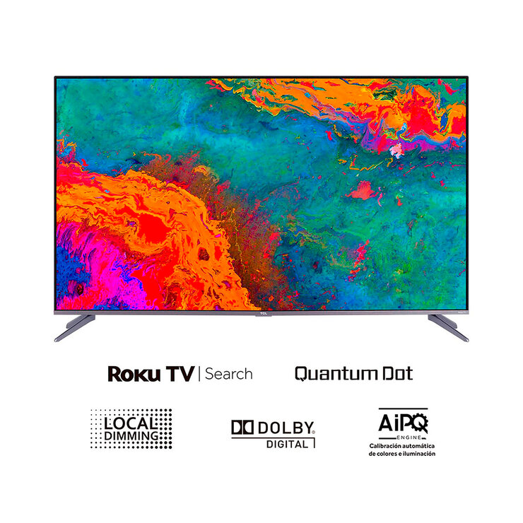 TCL Pantalla 55" QLED 4K UHD Smart TV — Imagen 4 de 4