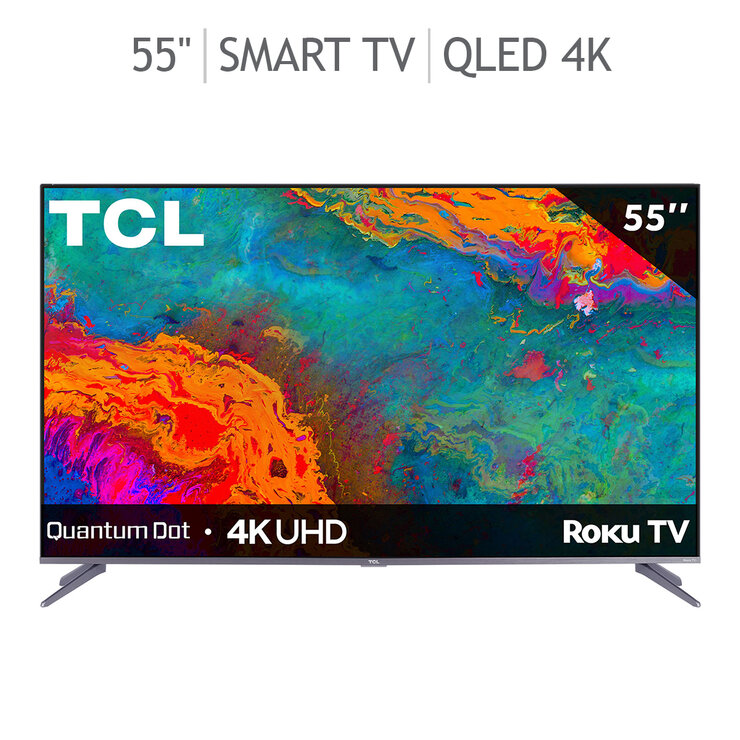 TCL Pantalla 55" QLED 4K UHD Smart TV — Imagen 1 de 4