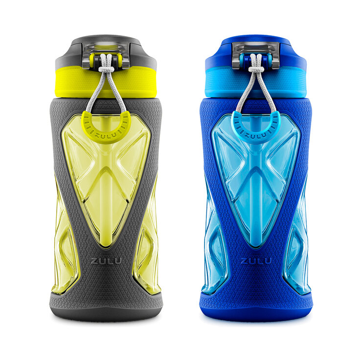 Zulu Tritan Botellas para agua de 473 ml 2 piezas — Imagen 2 de 2