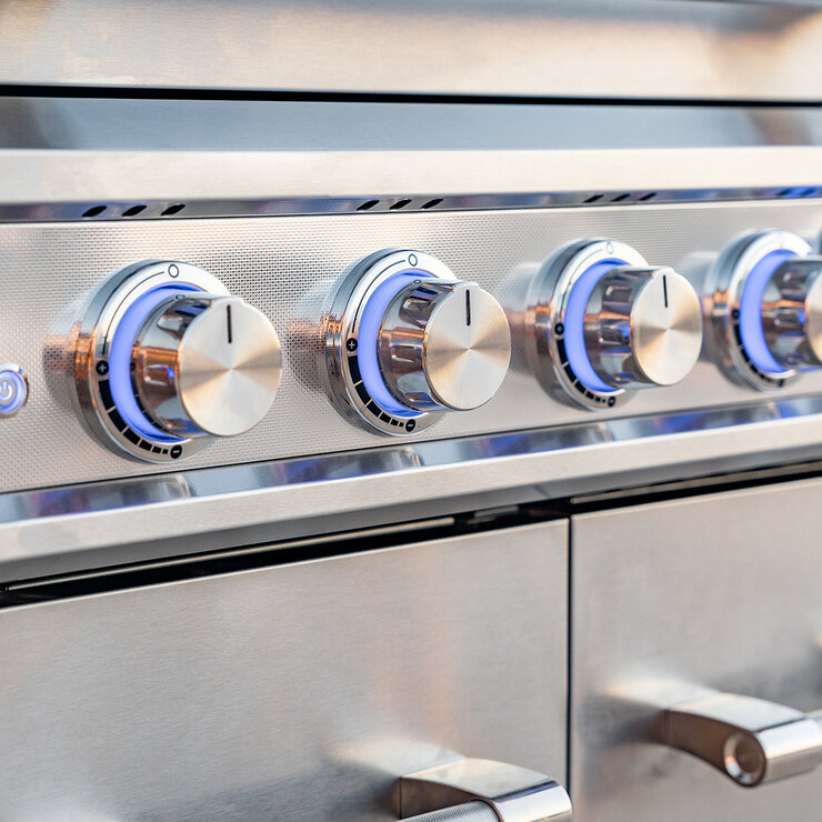 Kirkland Signature, Asador en Acero inoxidable de 6 quemadores — Imagen 2 de 4