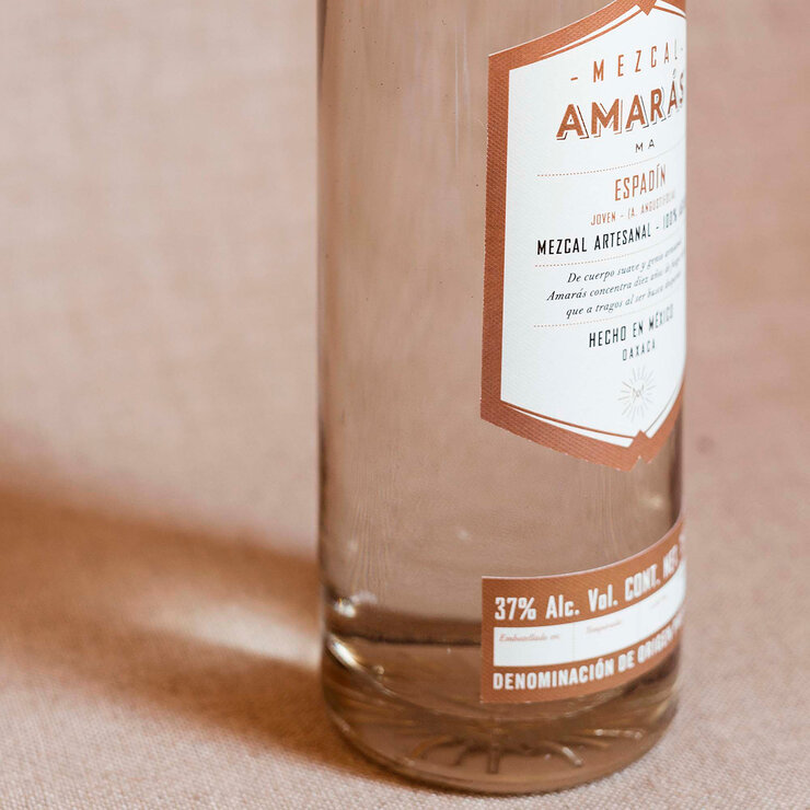 Mezcal Amarás Espadín Joven 750ml — Imagen 4 de 4