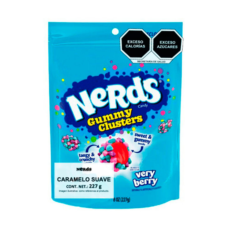 Nerds Dulces Gummy Very Berry 227 g — Imagen 1 de 3