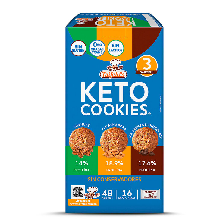 Taifelds Galletas Keto 480 g — Imagen 3 de 3