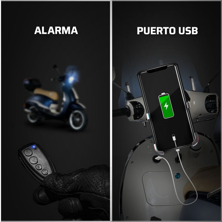 Vento Motocicleta Hipster 170 Azul — Imagen 2 de 4