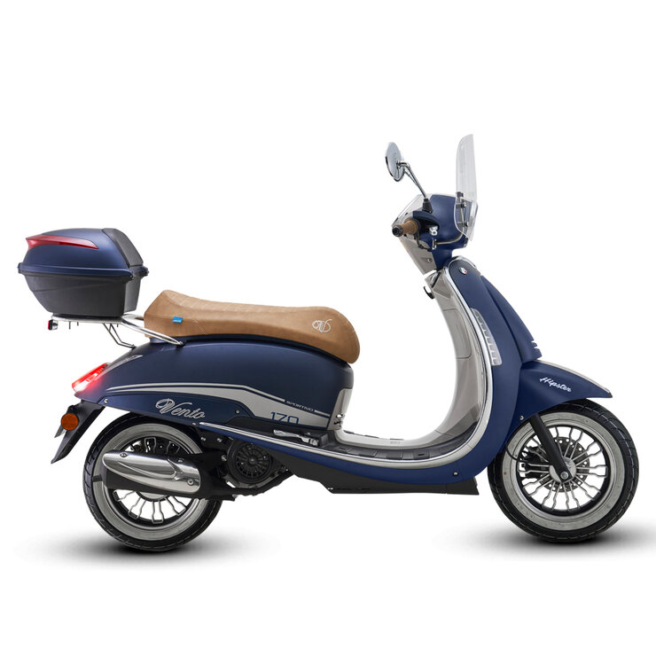 Vento Motocicleta Hipster 170 Azul — Imagen 4 de 4