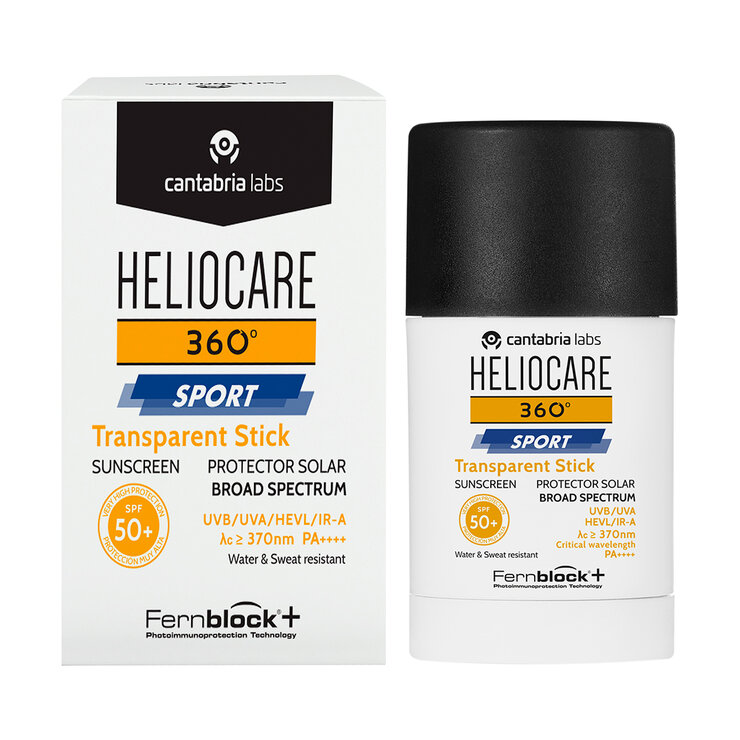 Heliocare 360° Sport Transparent Stick SPF 50+ — Imagen 2 de 3