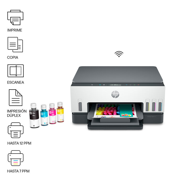 HP Multifuncional Smart Tank 670 — Imagen 2 de 4