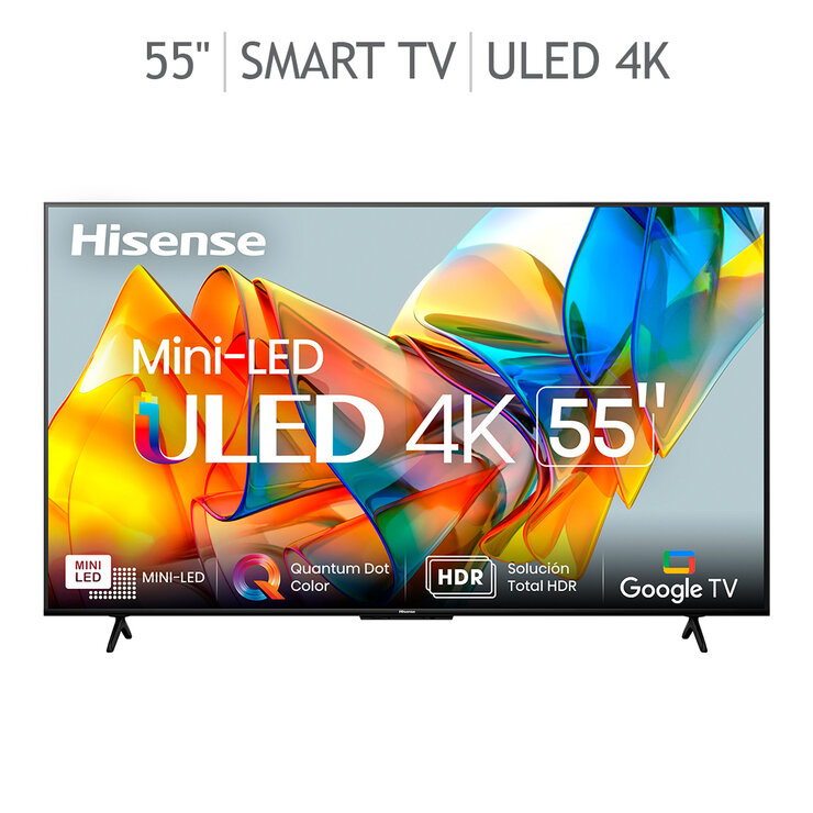 Hisense Pantalla 55" Mini-LED 4K UHD Smart TV — Imagen 1 de 4