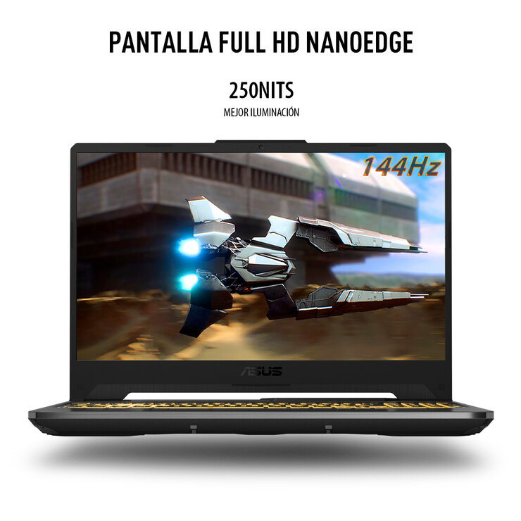 ASUS TUF Gaming Laptop 15" Intel® Core i5-11400H  8GB 512GB SSD NVIDIA RTX 3050 + Backpack TUF — Imagen 3 de 4