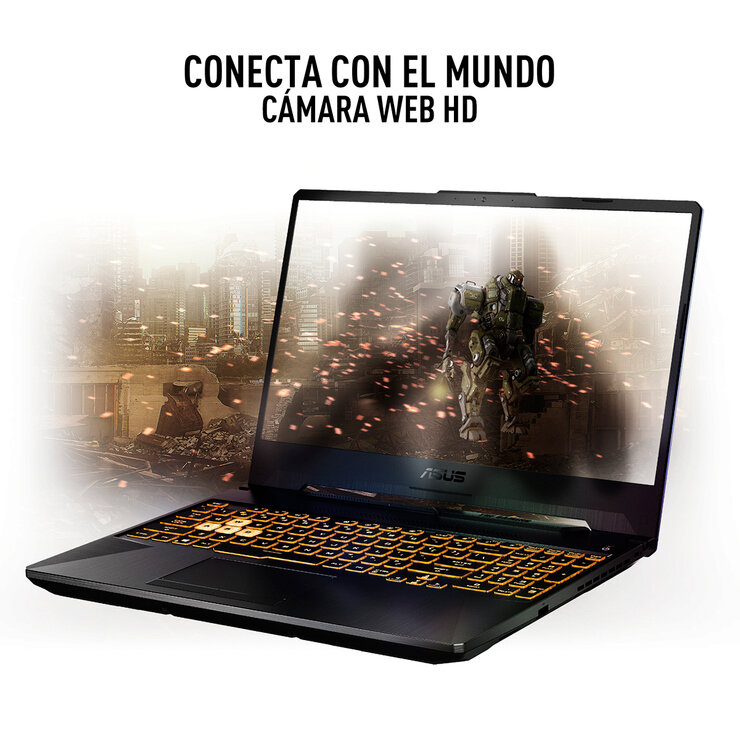 ASUS TUF Gaming Laptop 15" Intel® Core i5-11400H  8GB 512GB SSD NVIDIA RTX 3050 + Backpack TUF — Imagen 4 de 4