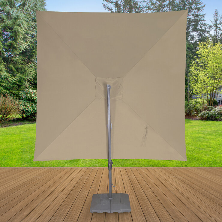 Seasons Sentry, Sombrilla Cuadrada Voladiza de 3.35 m con Base — Imagen 4 de 4