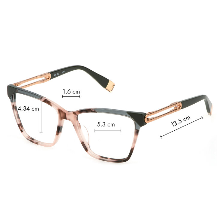 Furla VFU671 Armazón Oftálmico — Imagen 3 de 4