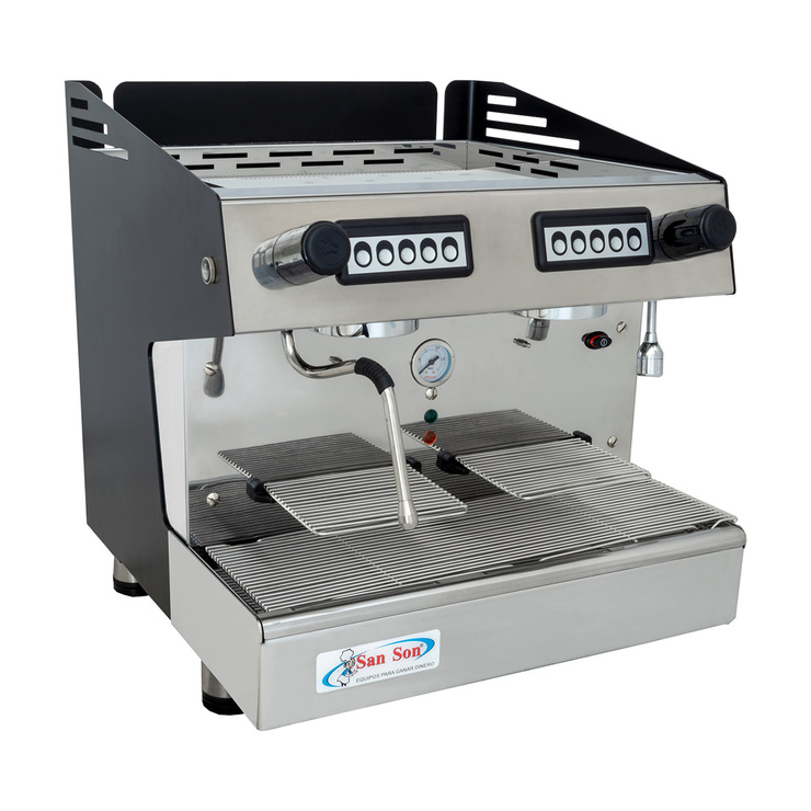 Cafetera electrónica San Son de 6 litros, acero inoxidable 