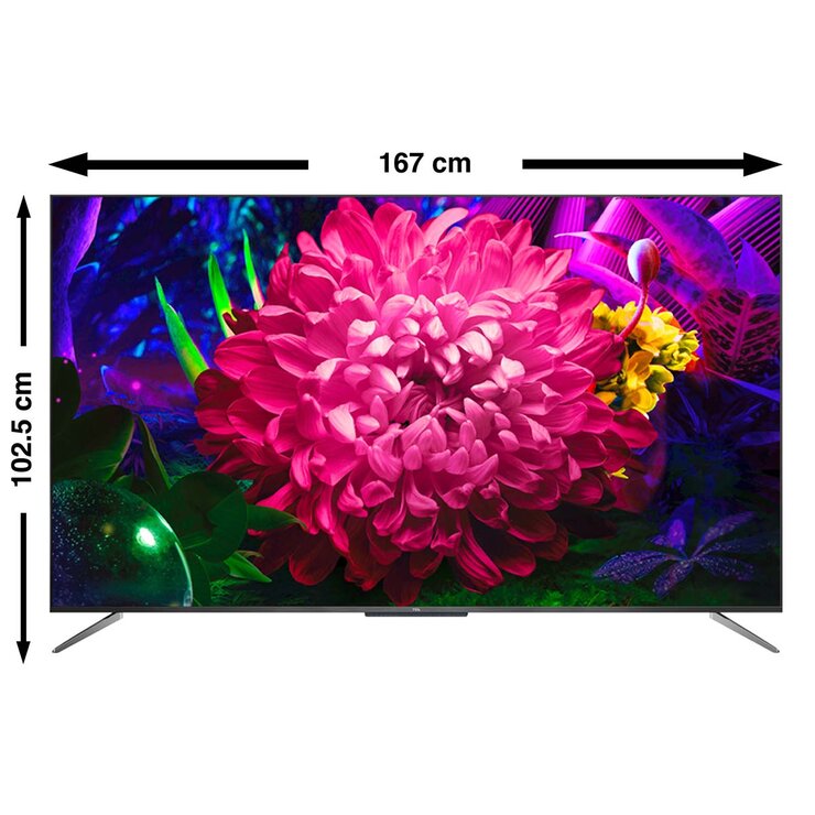 TCL Pantalla 75" QLED 4K UHD Smart TV — Imagen 4 de 4
