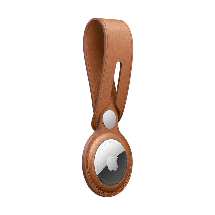 Apple Correa de piel para el AirTag Café cuero  — Imagen 3 de 4