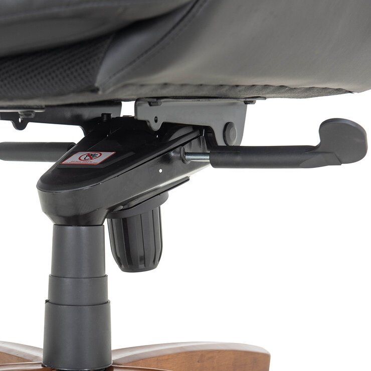 Studio Space, Silla de Oficina Para Ejecutivo en Piel con Respaldo Alto — Imagen 2 de 4
