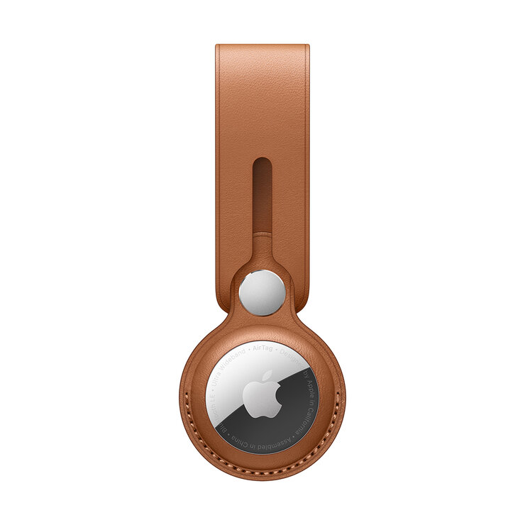 Apple Correa de piel para el AirTag Café cuero  — Imagen 1 de 4