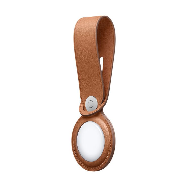 Apple Correa de piel para el AirTag Café cuero  — Imagen 4 de 4