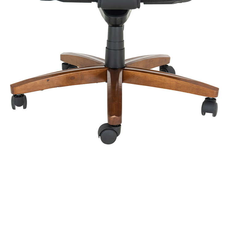Studio Space, Silla de Oficina Para Ejecutivo en Piel con Respaldo Alto — Imagen 4 de 4