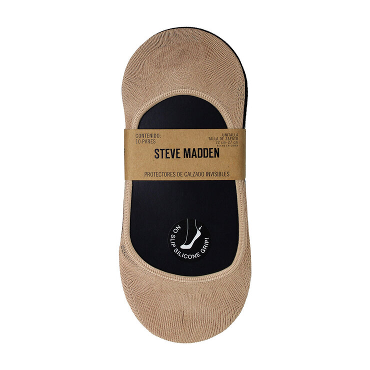 Steve Madden Calcetines invisibles para Dama 10 piezas Unitalla — Imagen 2 de 3
