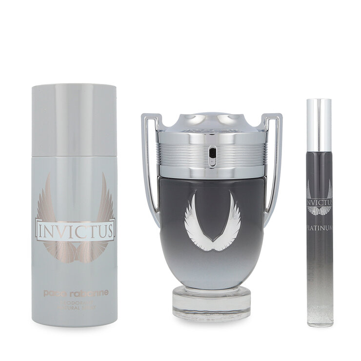 Paco Rabanne Invictus Platinum 3 pzas — Imagen 1 de 3